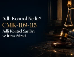adli kontrol nedir