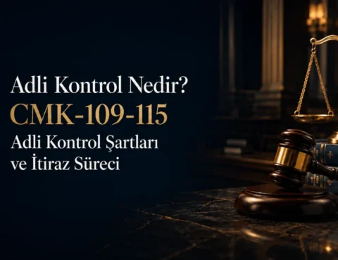 adli kontrol nedir