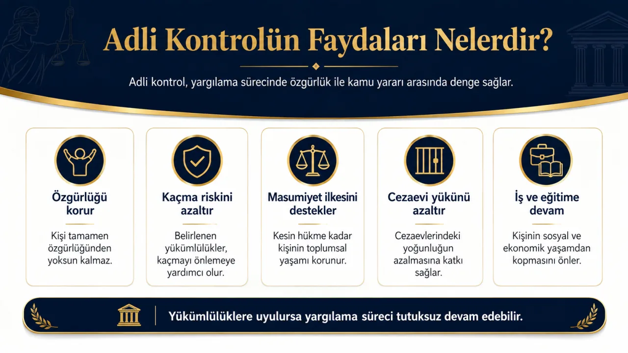 adli kontrolün faydaları