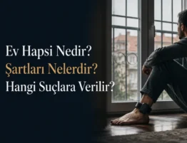 ev hapsinde olan ve ayağında elektronik kelepçe olan bir adam