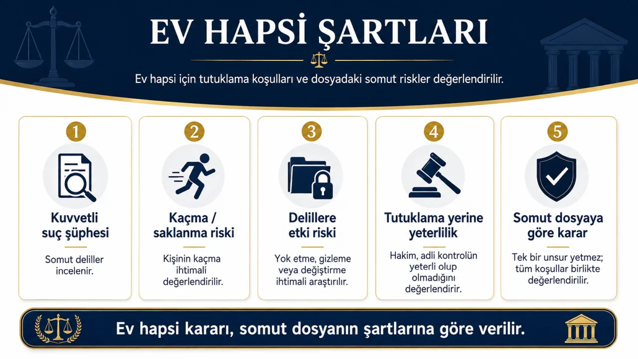 ev hapsi şartları
